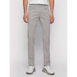 Boss Szövet nadrág Delaware 3-5-20 50449504 Szürke Slim Fit