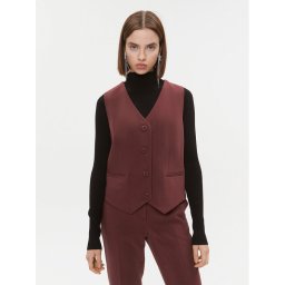 DKNY Öltönymellény UG3VX083 Bordó Regular Fit