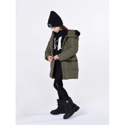 Karl Lagerfeld Kids Leggings Z14213 D Fekete Slim Fit