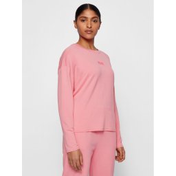 Boss Blúz C_Elina_Active 50456738 Rózsaszín Relaxed Fit