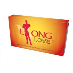 Long Love étrend-kiegészítő férfiak részére növényi kivonatokat tartalmazó kapszula, 4 db