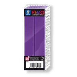 Gyurma, 454 g, égethető, FIMO \Professional\, lila