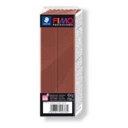 Gyurma, 454 g, égethető, FIMO \Professional\, csokoládé