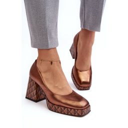 Magassárkú körömcipő step in style MM-188522