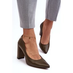 Magassárkú körömcipő step in style MM-188524