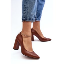 Magassárkú körömcipő step in style MM-188526
