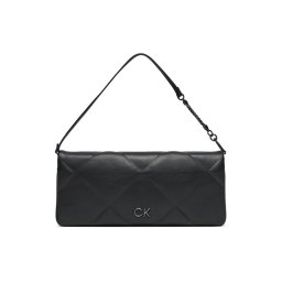 Calvin Klein Táska Re-Lock Quilt Wristelet Clutch K60K611333 Fekete