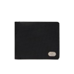 Calvin Klein Nagyméretű férfi pénztárca Textured Bifold K50K511474 Fekete