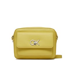 Calvin Klein Táska Re-Lock Camera Bag W/Flap K60K611083 Sárga