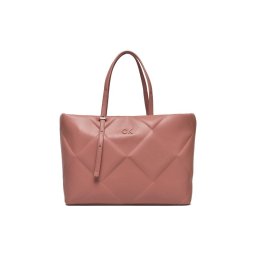 Calvin Klein Táska Re-Lock Quilt Tote Lg K60K611339 Rózsaszín