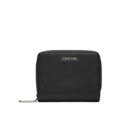 Calvin Klein Kis női pénztárca Ck Must Z/A Wallet W/Flap Md K60K607432 Fekete