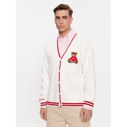 Guess Kardigán Liam M4RR26 Z2ZK2 Fehér Regular Fit