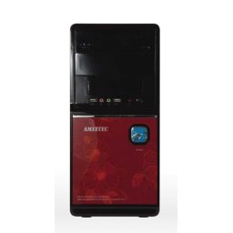 AMEI AM-C1002BR/Micro ATX/Fekete és piros