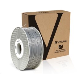 VERBATIM 3D nyomtatószálas ABS 1,75 mm, 404 m, 1 kg ezüst / fémszürke (OLD PN 55016)