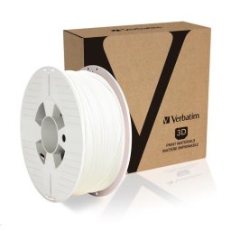 VERBATIM 3D nyomtatószálas PLA 1,75 mm, 335 m, 1 kg fehér (OLD PN 55268)