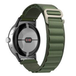 NYLON Cserélhető szíj a Google Pixel Watch / Pixel Watch 2 zöld