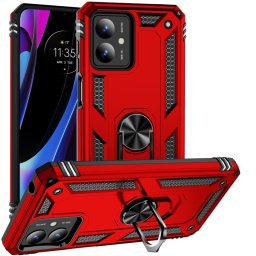 RING Védőburkolat Motorola Moto G14 piros tartóval