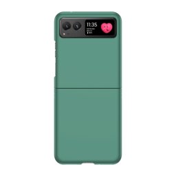 PLASTIC Műanyag védőburkolat Motorola Razr 40 sötétzöld