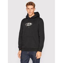 Quiksilver Pulóver Heritage Oval Logo EQYFT04672 Fekete Regular Fit