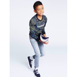 Timberland Pulóver T25U09 S Zöld Regular Fit
