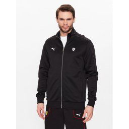 Puma Pulóver Ferrari Style Mt7 538333 Fekete Regular Fit