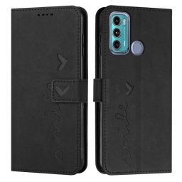 ART pénztárcavédő Motorola Moto G60 SMILE fekete