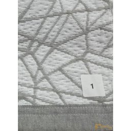 (2 szín 2 méret) Ferrara ágytakaró 240*260 cm - Ezüst