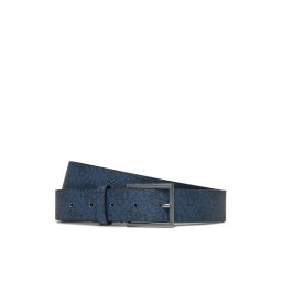 Guess Férfi öv Vezzola Belts BM7781 P3435 Sötétkék
