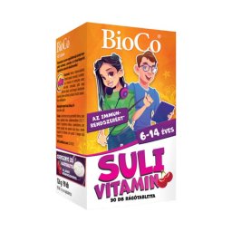 BioCo Suli vitamin rágótabletta cseresznye ízű 90x