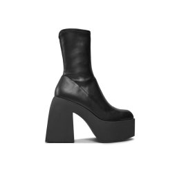 Steve Madden Bokacsizma Tekno Bootie SM11002608 SM11002608-001 Fekete