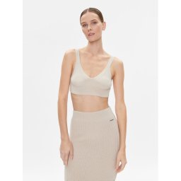 Calvin Klein Felső K20K206015 Bézs Slim Fit