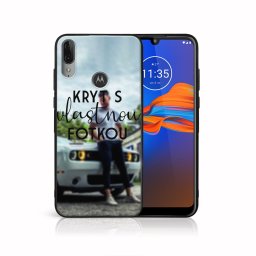 Borító saját nyomattal Motorola Moto E6 Plus