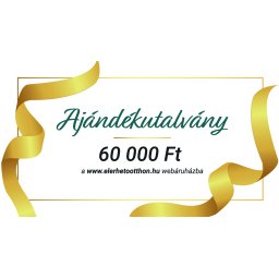 Ajándékutalvány 60 000 Ft Utalvány típusa: Nyomtatott