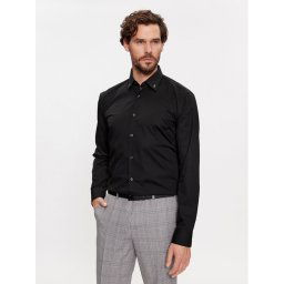 Hugo Ing Ermo 50490712 Fekete Regular Fit