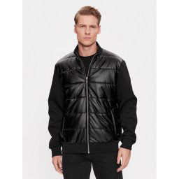 KARL LAGERFELD Átmeneti kabát 505065 534565 Fekete Regular Fit