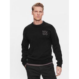 Hugo Sweater San Cassio-L 50500015 Fekete Regular Fit