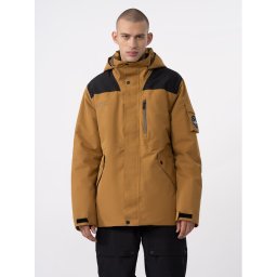 4F Snowboard kabát 4FAW23TTJAM288 Bézs Regular Fit