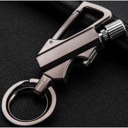 Benzines Tűzköves Tűzgyújtó Karabiner Sörnyító (5181)