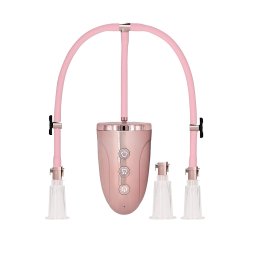 Automatic Rechargeable Clitoral and Nipple Pump Set.