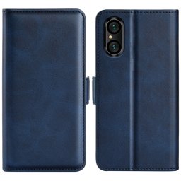 SIDE Wallet tok Sony Xperia 5 V kék