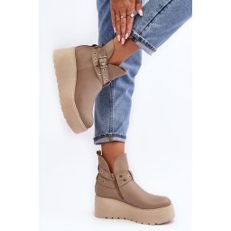 Telitalpú bokacsizma step in style MM-188594