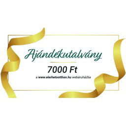 Ajándékutalvány 7 000 Ft Utalvány típusa: Nyomtatott