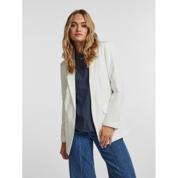Pieces Zakó Bossy 17114792 Fehér Oversize