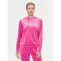Guess Pulóver Couture V4RQ25 KBXI2 Rózsaszín Regular Fit