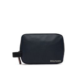 Tommy Hilfiger Smink táska Th Pique Washbag AM0AM11839 Sötétkék