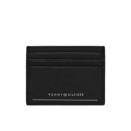 Tommy Hilfiger Bankkártya tartó Th Saffiano Cc Holder AM0AM11863 Fekete