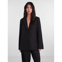 Pieces Zakó 17143551 Fekete Regular Fit
