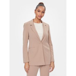 Vero Moda Zakó Sara 10299864 Bézs Slim Fit