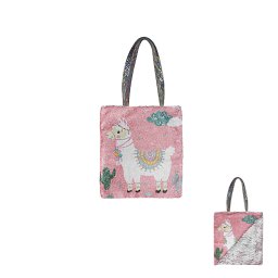 Flitteres Simogatós Válltáska - Leonardo Kollekció - Láma