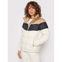 Columbia Pehelykabát Puffect™ Color Blocked 1955101 Bézs Regular Fit